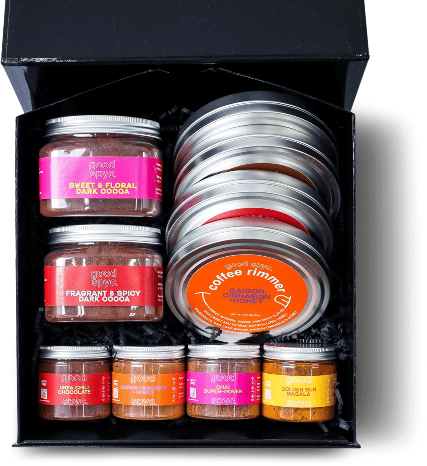 Home Barista Collection- Coffee Rimmers, Condiments, Cocoas